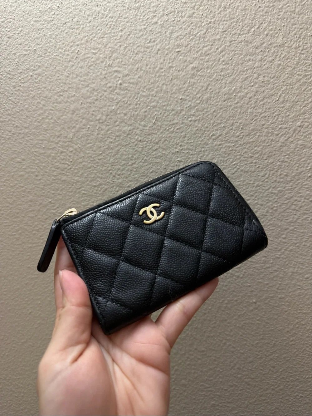 CHANEL classic zipped